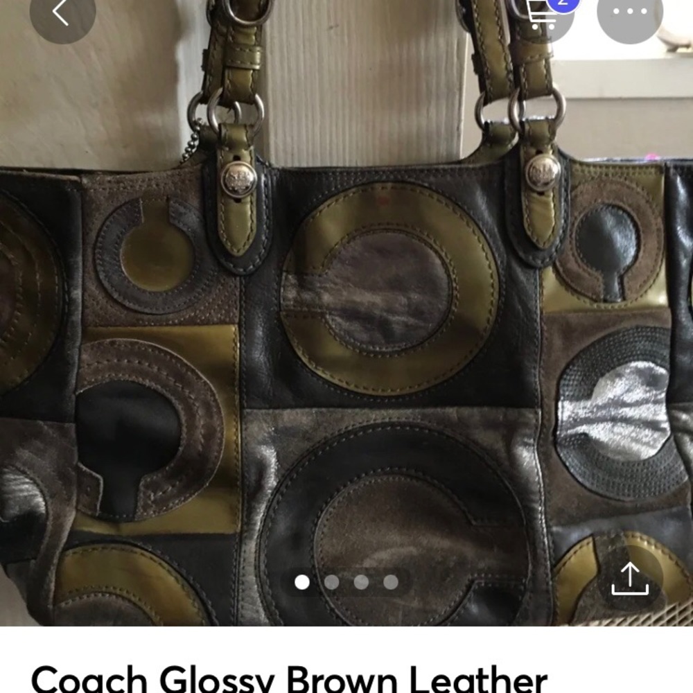Beautiful authentic coach purse